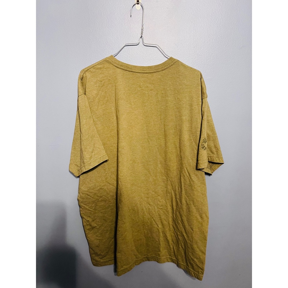 Zero Foxtrot Army Green Graphic T-Shirt No Quarter! Afterlife Club Sz 2XL Casual - Picture 6 of 8